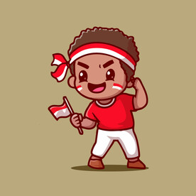 可爱拉拉队卡通矢量儿童插画