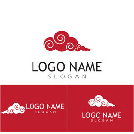 祥云logo元素