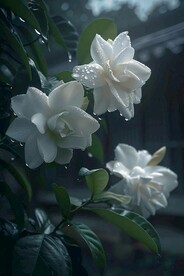 栀子花