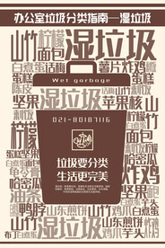 垃圾分类海报