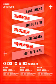 招聘海报