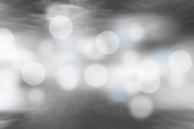 多彩光韵光斑夜空背景