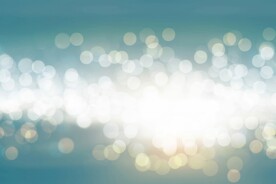 多彩光韵光斑夜空背景