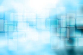 多彩光韵光斑夜空背景