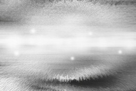 多彩光韵光斑夜空背景