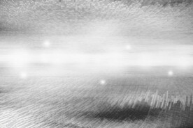 多彩光韵光斑夜空背景