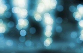 多彩光韵光斑夜空背景