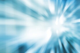 多彩光韵光斑夜空背景