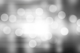 多彩光韵光斑夜空背景