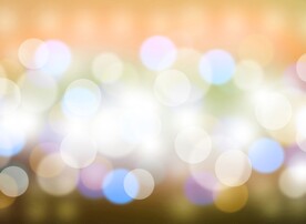 多彩光韵光斑夜空背景