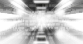 多彩光韵光斑夜空背景