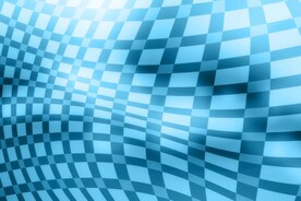 多彩方块光韵光斑夜空背景