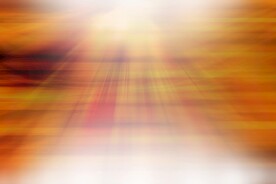 多彩光韵光斑夜空背景