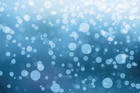 多彩光韵光斑夜空背景