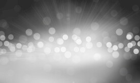 多彩光韵光斑夜空背景