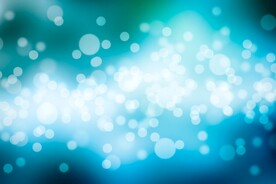 多彩光韵光斑夜空背景