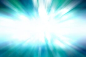 多彩光韵光斑夜空背景