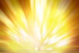 多彩光韵光斑夜空背景