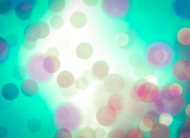 多彩光韵光斑夜空背景