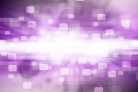 多彩光韵光斑夜空背景