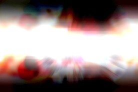 多彩光韵光斑夜空背景