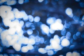 多彩光韵光斑夜空背景