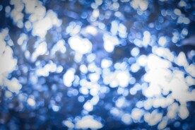 多彩光韵光斑夜空背景