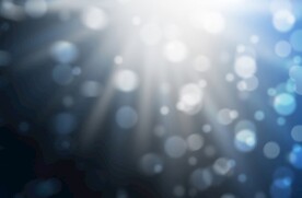 多彩光韵光斑夜空背景