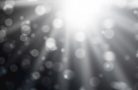 多彩光韵光斑夜空背景