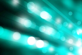 多彩光韵光斑夜空背景