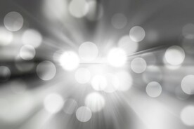 多彩光韵光斑夜空背景