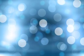 多彩光韵光斑夜空背景