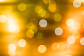 多彩光韵光斑夜空背景