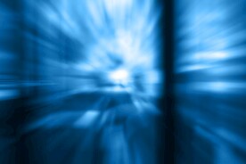 多彩光韵光斑夜空背景