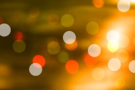 多彩光韵光斑夜空背景