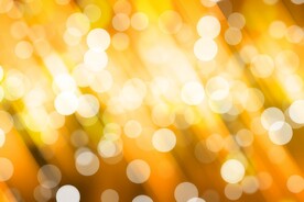 多彩光韵光斑夜空背景