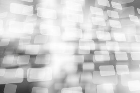 多彩光韵光斑夜空背景