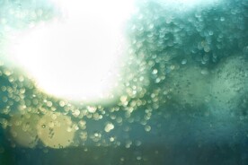 多彩光韵光斑夜空背景