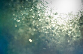 多彩光韵光斑夜空背景