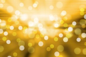 多彩光韵光斑夜空背景