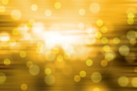 多彩光韵光斑夜空背景