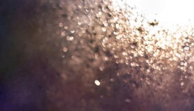 多彩光韵光斑夜空背景