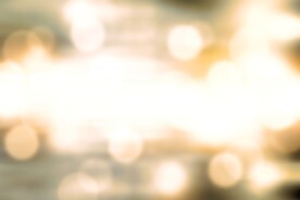 多彩光韵光斑夜空背景