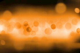 多彩光韵光斑夜空背景