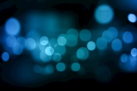 多彩光韵光斑夜空背景