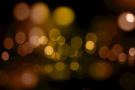 多彩光韵光斑夜空背景