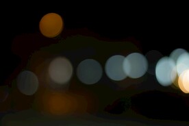 多彩光韵光斑夜空背景