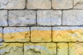 多色砖墙背景纹理花纹素材