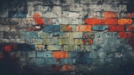 砖墙混凝土墙背景纹理花纹素材