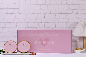 燕窝桃胶羹
